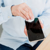 Hoe plaats ik een screenprotector?