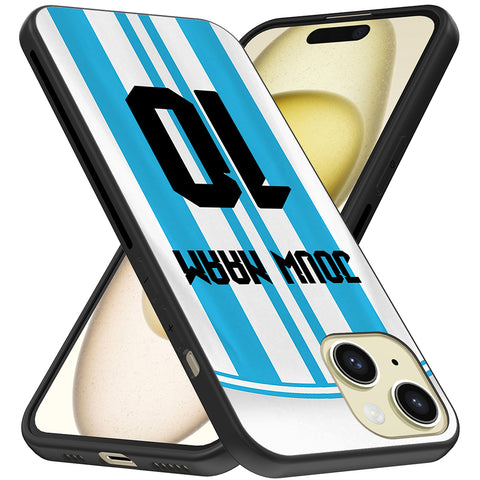 Argentinië voetbal telefoonhoesje voor iPhone