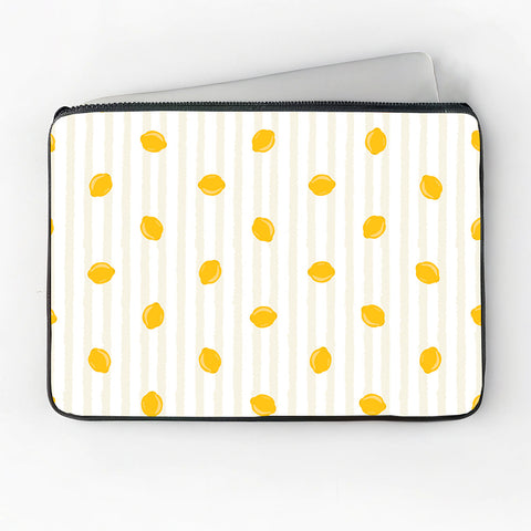 Laptophoes 14 Inch Citroen opdruk - Laptopsleeve 14 Inch - Binnenmaat 23 x 33 cm