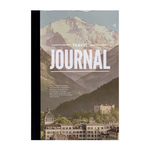 Notitieboekje A5 met travel journal opdruk - Schrijfblok A5 - Back To School Schrijfboek- Schoolspullen