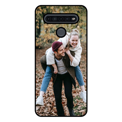 Ontwerp je eigen LG K51s telefoonhoesje met foto