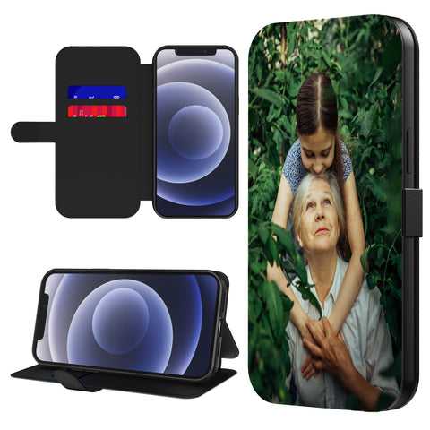 OntwerpjeeigenbookcasetelefoonhoesjevooriPhone12Minimetfotoenpasjeshouder_1
