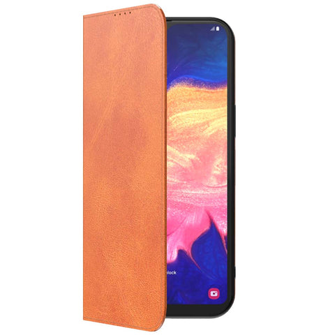 SamsungGalaxyA10_portemonneebookcasetelefoonhoesjebruinmetmagnetischklepje_3