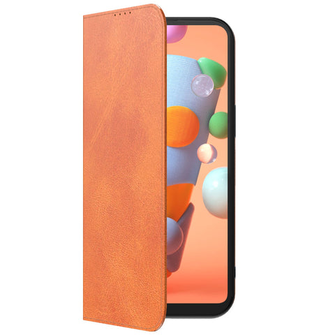 SamsungGalaxyA11_portemonneebookcasetelefoonhoesjebruinmetmagnetischklepje_3