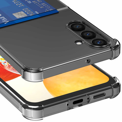 SamsungGalaxyA14telefoonhoesjemetpasjeshouderenstootrandtransparantProtX_6