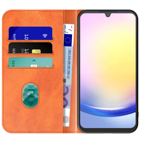SamsungGalaxyA25portemonneebookcasetelefoonhoesjebruin_1