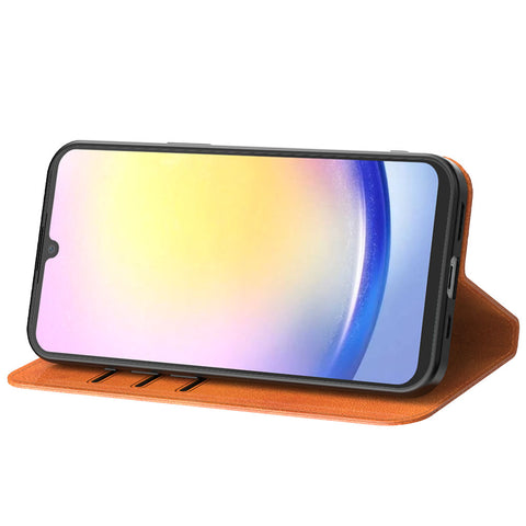 SamsungGalaxyA25portemonneebookcasetelefoonhoesjebruin_2