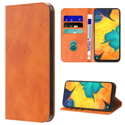 SamsungGalaxyA30_portemonneebookcasetelefoonhoesjebruinmetmagnetischklepje_4