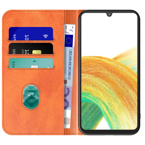 SamsungGalaxyA335G_portemonneebookcasetelefoonhoesjebruinmetmagnetischklepje_1