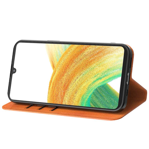 SamsungGalaxyA335G_portemonneebookcasetelefoonhoesjebruinmetmagnetischklepje_2