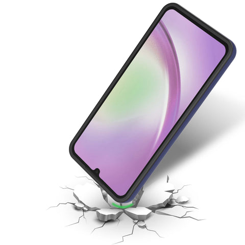 SamsungGalaxyA34telefoonhoesjemetpasjeshouderenstandaarddonkerblauwProtX_4