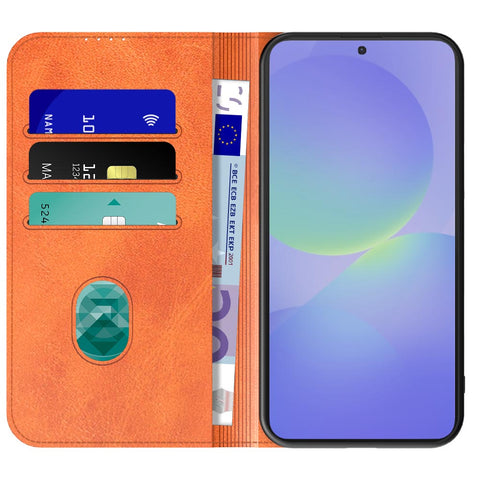 SamsungGalaxyA36_portemonneebookcasetelefoonhoesjebruinmetmagnetischklepje_1