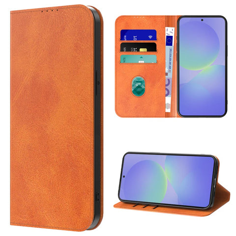 SamsungGalaxyA36_portemonneebookcasetelefoonhoesjebruinmetmagnetischklepje_4