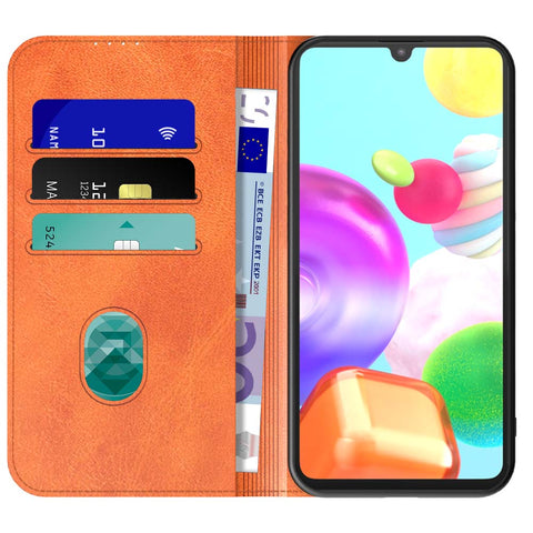 SamsungGalaxyA41_portemonneebookcasetelefoonhoesjebruinmetmagnetischklepje_1