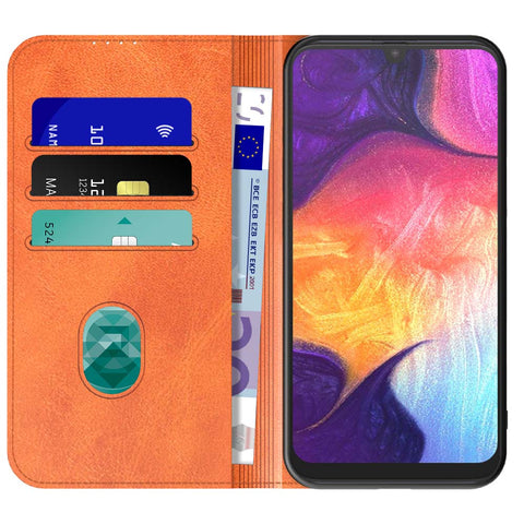 SamsungGalaxyA50_portemonneebookcasetelefoonhoesjebruinmetmagnetischklepje_1