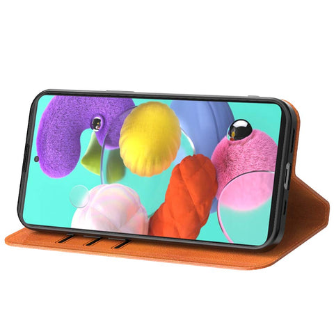 SamsungGalaxyA51_portemonneebookcasetelefoonhoesjebruinmetmagnetischklepje_2