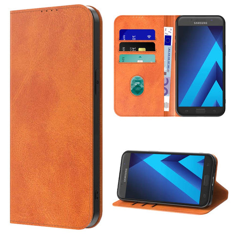 SamsungGalaxyA52017_portemonneebookcasetelefoonhoesjebruinmetmagnetischklepje_4