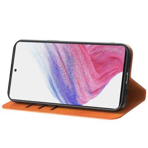 SamsungGalaxyA535G_portemonneebookcasetelefoonhoesjebruinmetmagnetischklepje_2