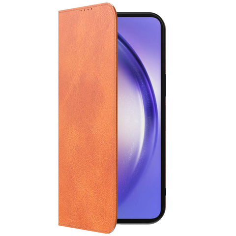 SamsungGalaxyA54_portemonneebookcasetelefoonhoesjebruinmetmagnetischklepje_3