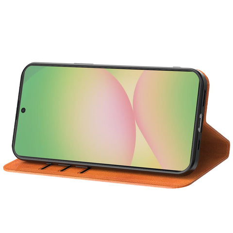 SamsungGalaxyA56_portemonneebookcasetelefoonhoesjebruinmetmagnetischklepje_2