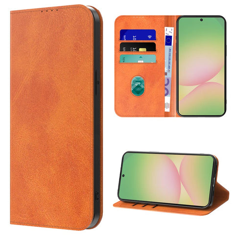 SamsungGalaxyA56_portemonneebookcasetelefoonhoesjebruinmetmagnetischklepje_4