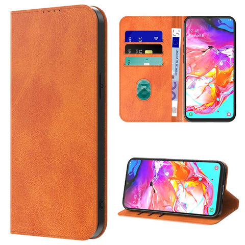 SamsungGalaxyA70_portemonneebookcasetelefoonhoesjebruinmetmagnetischklepje_4