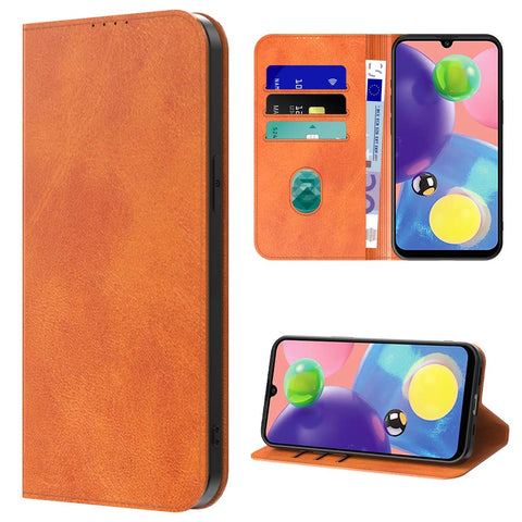 SamsungGalaxyA70s_portemonneebookcasetelefoonhoesjebruinmetmagnetischklepje_4