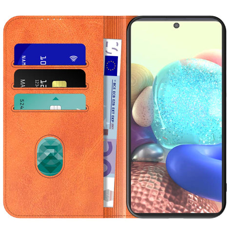 SamsungGalaxyA715G_portemonneebookcasetelefoonhoesjebruinmetmagnetischklepje_1