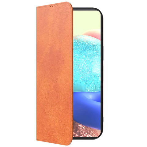 SamsungGalaxyA715G_portemonneebookcasetelefoonhoesjebruinmetmagnetischklepje_3