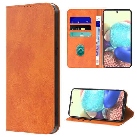 SamsungGalaxyA715G_portemonneebookcasetelefoonhoesjebruinmetmagnetischklepje_4