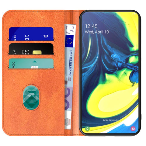 SamsungGalaxyA80_portemonneebookcasetelefoonhoesjebruinmetmagnetischklepje_1