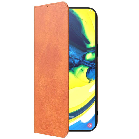 SamsungGalaxyA80_portemonneebookcasetelefoonhoesjebruinmetmagnetischklepje_3