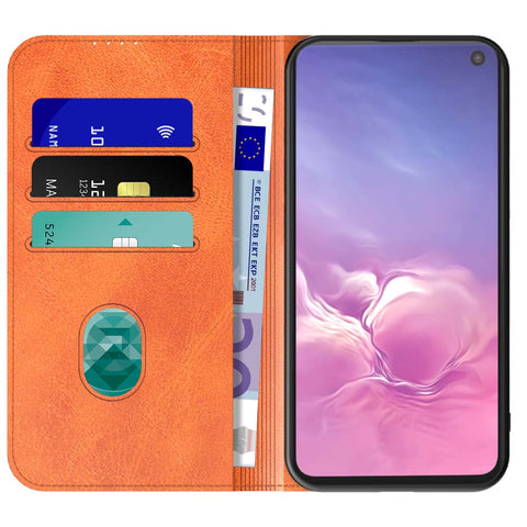 SamsungGalaxyS10e_portemonneebookcasetelefoonhoesjebruinmetmagnetischklepje_1