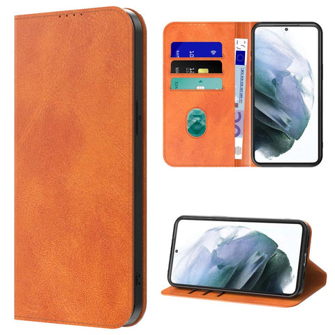 SamsungGalaxyS21Plus_portemonneebookcasetelefoonhoesjebruinmetmagnetischklepje_4_7c66795c
