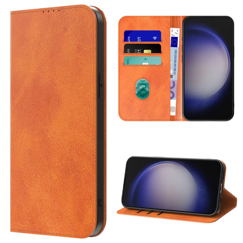 SamsungGalaxyS23Plus_portemonneebookcasetelefoonhoesjebruinmetmagnetischklepje_4