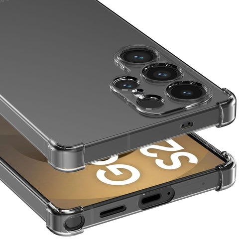 SamsungGalaxyS25UltraTelefoonhoesjeTransparantmetStootrand_5