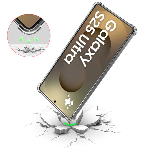 SamsungGalaxyS25UltraTelefoonhoesjeTransparantmetStootrand_7
