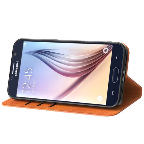 SamsungGalaxyS6_portemonneebookcasetelefoonhoesjebruinmetmagnetischklepje_2