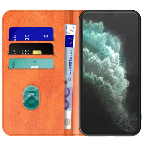 iPhone11ProMax_portemonneebookcasetelefoonhoesjebruinmetmagnetischklepje_1