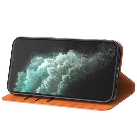 iPhone11ProMax_portemonneebookcasetelefoonhoesjebruinmetmagnetischklepje_2