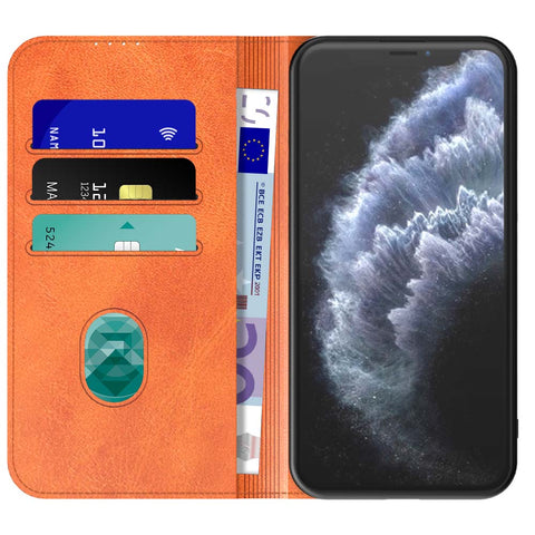 iPhone11Pro_portemonneebookcasetelefoonhoesjebruinmetmagnetischklepje_1