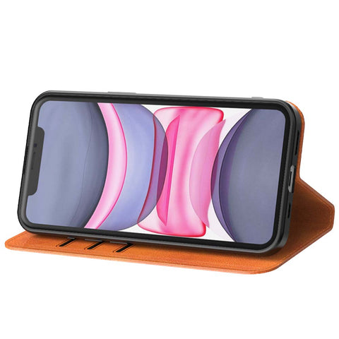 iPhone11_portemonneebookcasetelefoonhoesjebruinmetmagnetischklepje_2