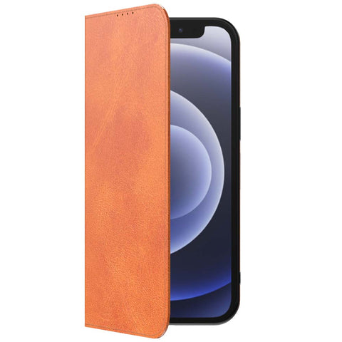 iPhone12Mini_portemonneebookcasetelefoonhoesjebruinmetmagnetischklepje_3