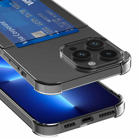 iPhone13ProMaxtelefoonhoesjetransparantmetpasjeshouderenstootrandProtX_6