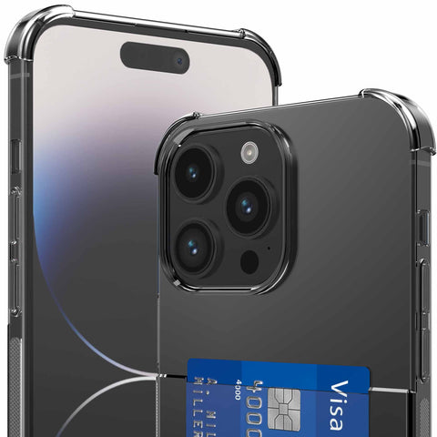 iPhone14ProtelefoonhoesjetransparantmetpasjeshouderenstootrandProtX_2