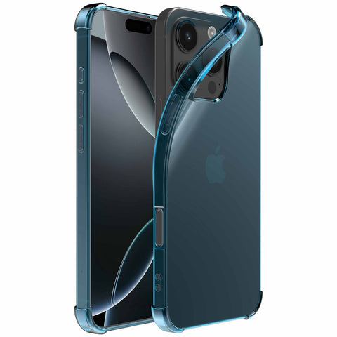 iPhone16ProMaxtelefoonhoesjeShockProofblauwtransparantmetstootrandProtX_1