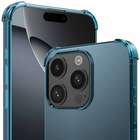 iPhone16ProMaxtelefoonhoesjeShockProofblauwtransparantmetstootrandProtX_2