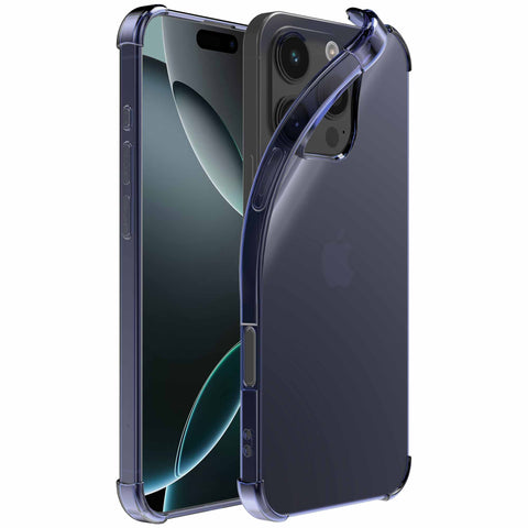 iPhone16ProMaxtelefoonhoesjeShockProofdonkerblauwtransparantmetstootrandProtX_1