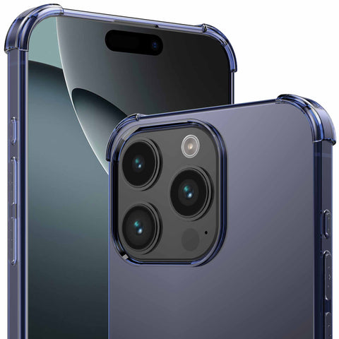 iPhone16ProMaxtelefoonhoesjeShockProofdonkerblauwtransparantmetstootrandProtX_2