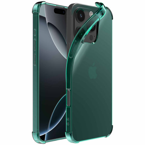 iPhone16ProMaxtelefoonhoesjeShockProofgroentransparantmetstootrandProtX_1